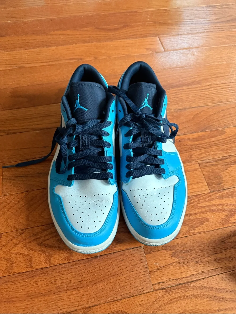 Blue Nike Air Jordan’s Men’s Shoes, size 8.5